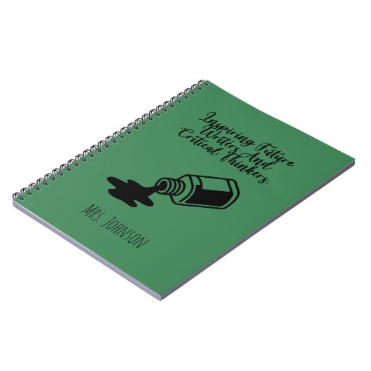 Inspiring Future Writers Critical Thinkers Teacher Notitieboek (Linkerzijde)