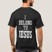 inspiring idea I belong to Jesus T-shirt (Achterkant)