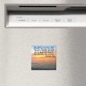 INSPIRING JEREMIAH 29:11 SUNRISE MAGNEET (Insitu (Vaatwasser))