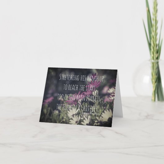 Inspiring Jeremy Bentham Quote Kaart (Voorkant)