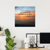 INSPIRING JOHN 14:6 SUNRISE FOTO DESIGN POSTER (Thuiskantoor)