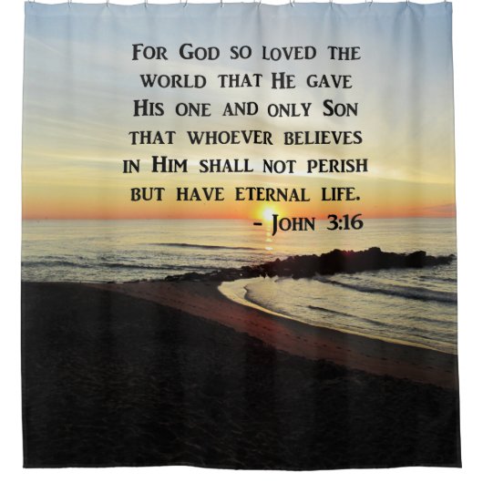 INSPIRING JOHN 3:16 SUNRISE FOTO DESIGN DOUCHEGORDIJN (Voorkant)