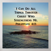INSPIRING PHILIPPIANS 4:13 SUNRISE