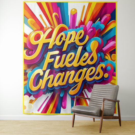 "Inspiring Resilience" Wandkleed (In situ)