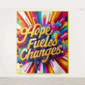 "Inspiring Resilience" Wandkleed (Voorkant)