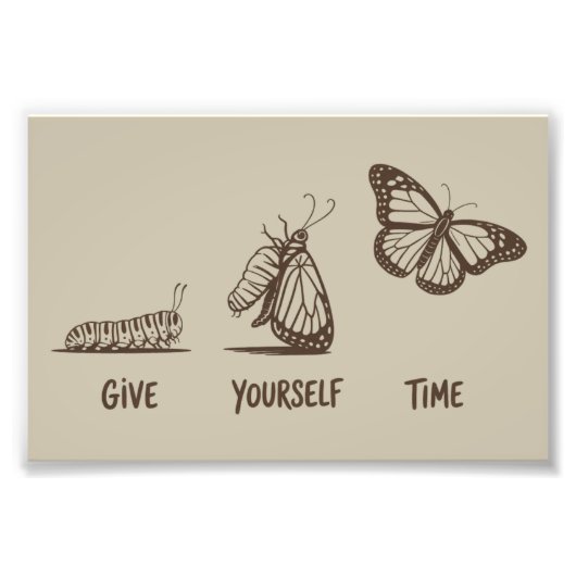 Inspiring Saying Gift Motivational Mental Health  Foto Afdruk (Voorkant)