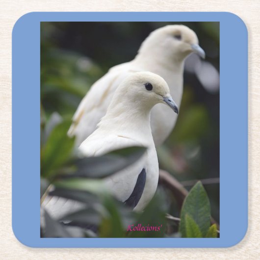 Inspiring Square Paper Coaster Kartonnen Onderzetters (Voorkant)