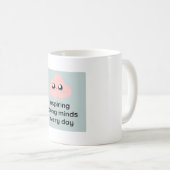 Inspiring Young Minds Every Day Cute Cloud Mug Koffiemok (Voorkant rechts)