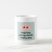 Inspiring Young Minds Every Day Cute Cloud Mug Koffiemok (Center)