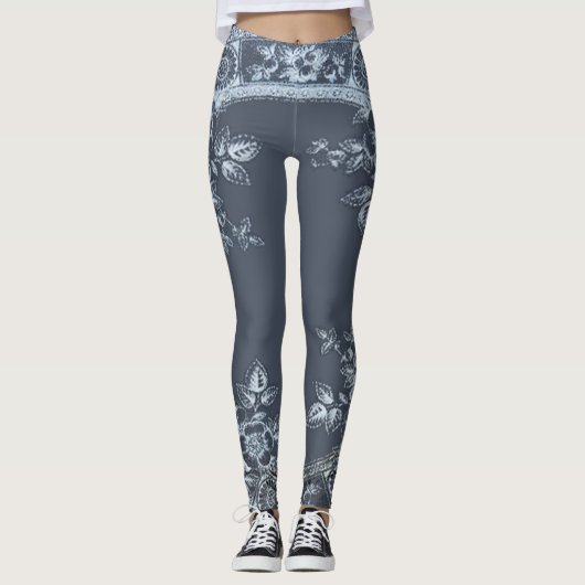Inspirit Blue Leggings (Voorkant)