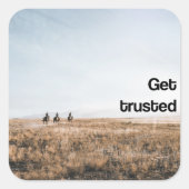 InspiroSticker Vierkante Sticker (Voorkant)