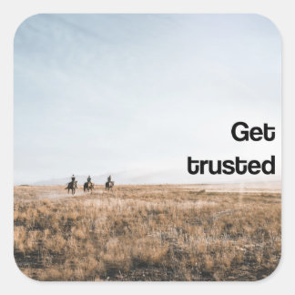 InspiroSticker Vierkante Sticker