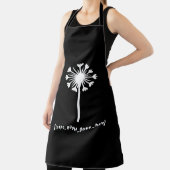 Inspo citaat gaat hier schort (Insitu)