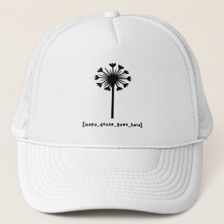 Inspo Quote gaat hier lange mouw Trucker Pet