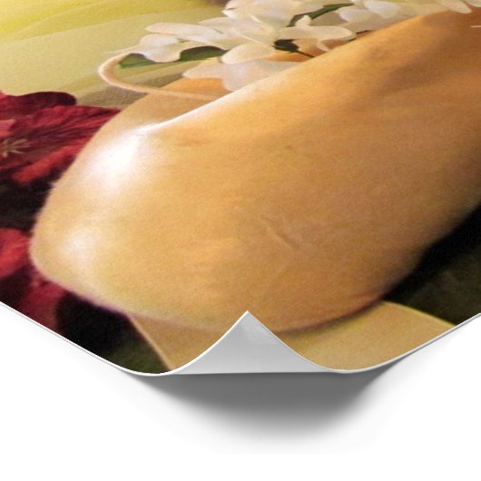 Inspriationele dans Citaat - Kat/KeukenPoster Poster (Hoek)