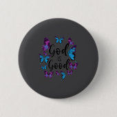 Insrational Scripture Verse God Faith Hd0 Christia Ronde Button 5,7 Cm (Voorkant)