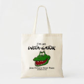 Insta-Gator-Canvas tas (Voorkant)