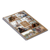 INSTA-serie Foto Collage Light Brown Notitieboek (Rechterzijde)