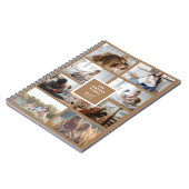 INSTA-serie Foto Collage Light Brown Notitieboek (Linkerzijde)