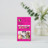 Insta-Visitekaartje Visitekaartje (Staand voorkant)