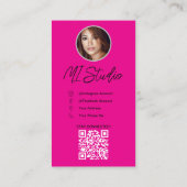 Insta-Visitekaartje Visitekaartje (Achterkant)