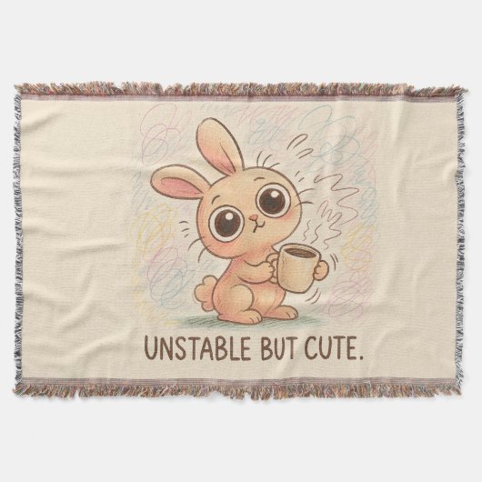 Instabiel maar Schattig Deken (Voorkant)