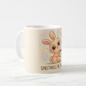Instabiel maar Schattig Koffiemok (Voorkant links)
