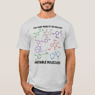 "instabiele moleculen" T-shirt