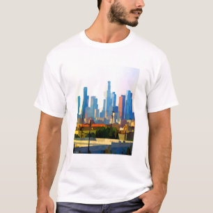 Instad Los Angeles Skyline T-shirt