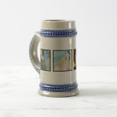 Instagram 4 Foto Aangepaste Aangepaste Mok Aangepa (Voorkant links)