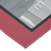 Instagram 6-Photo Red Custom Cotton Tablecloth Tafelkleed (Gekanteld)