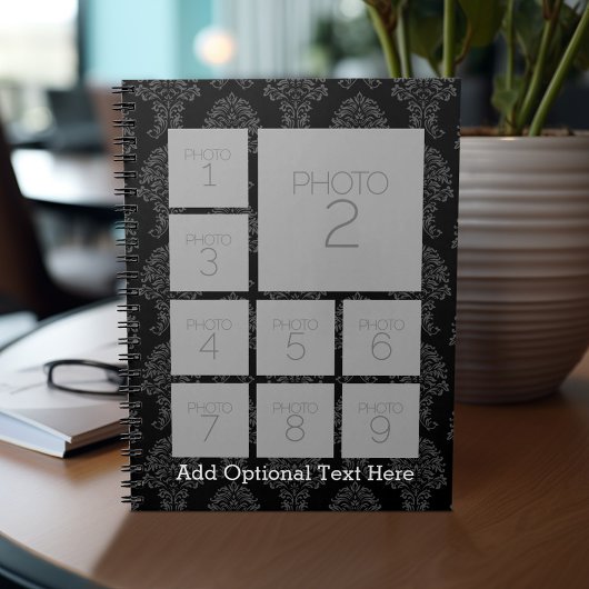 Instagram 9 Fotocollage verandert achtergrondkleur Notitieboek