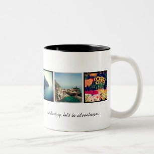 Instagram Adventurers Reis Photo Custom Mok