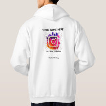 Instagram Adverteren Hoodie