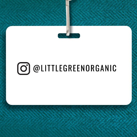 Instagram-badge | Je Instagram naam ID Badge