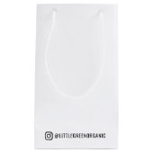 Instagram Cadeautassen | Jouw Insta Naam Klein Cadeauzakje (Voorkant)