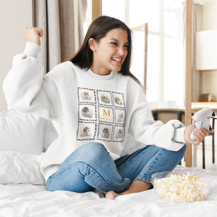 Instagram College Hondenpoten Print Pet Photo Mono Trui