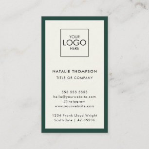 Instagram Facebook sociale media minimalistische Q Visitekaartje