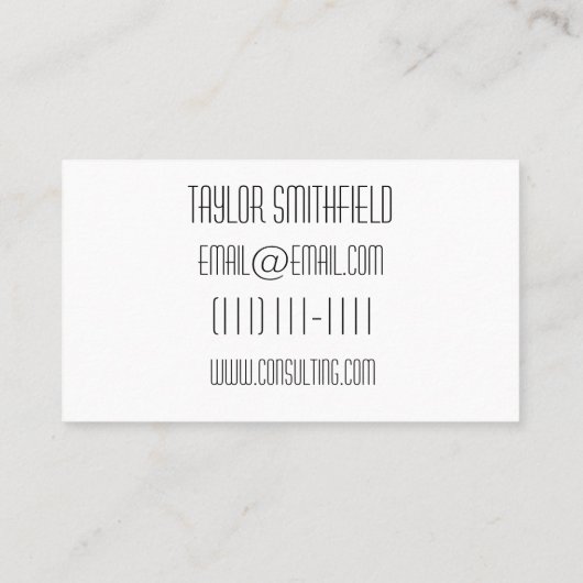 Instagram facebook twitter visitekaartje (Achterkant)