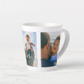 Instagram Family Photo Latte Mok (Rechterhoek)