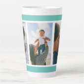 Instagram Family Photo Latte Mok (Voorkant)