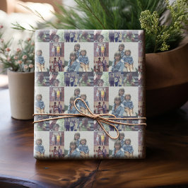 Instagram Foto Collage 6 van uw favoriete foto's Cadeaupapier