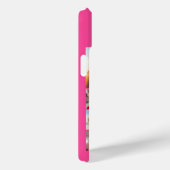 Instagram Foto Collage Tot 14 foto's Roze Case-Mate iPhone Case (Achterkant / Rechts)