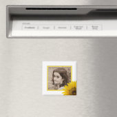 Instagram foto | Creëer Uw eigen rustieke zonneblo Magneet (Insitu (Vaatwasser))