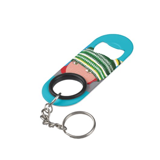 Instagram Foto Gepersonaliseerd Sleutelhanger Bott Flessenopener (Achterkant Gekanteld)