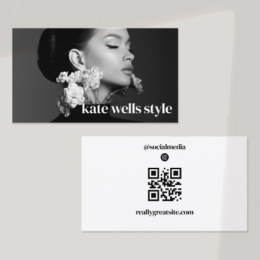 Instagram foto QR-code Visitekaartje