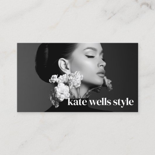 Instagram foto QR-code Visitekaartje (Voorkant)