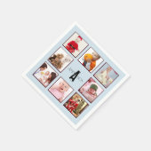 Instagram FOTO Servetten Monogram Elegant (Hoek)