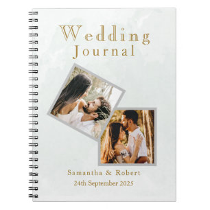 Instagram Foto Waterverf Wedding Journal Notitieboek