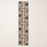 Instagram Fotocollage Aangepaste Monogram Zwart Sjaal<br><div class="desc">Gebruik tot 11 vierkante of zelfgemaakte telefoonfoto's om een uniek en persoonlijk cadeau te creëer. Als u de afbeeldingen moet aanpassen,  klik op het aanpassingshulpmiddel om veranderingen aan te brengen.</div>